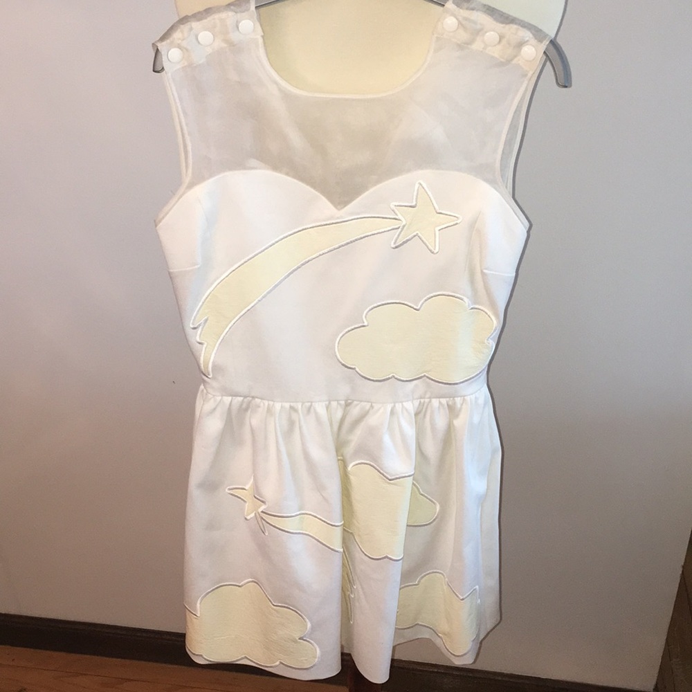 Castelbajac star cloud dress